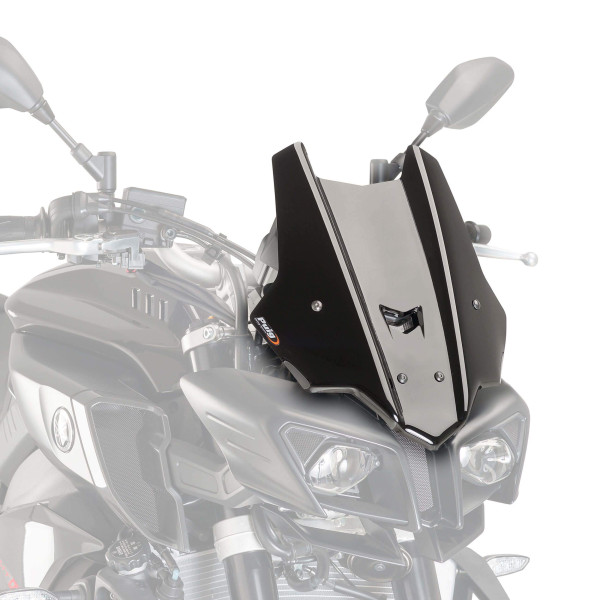 Puig Puig racing screen | black (opaque) | yamaha mt-10 2016>2021